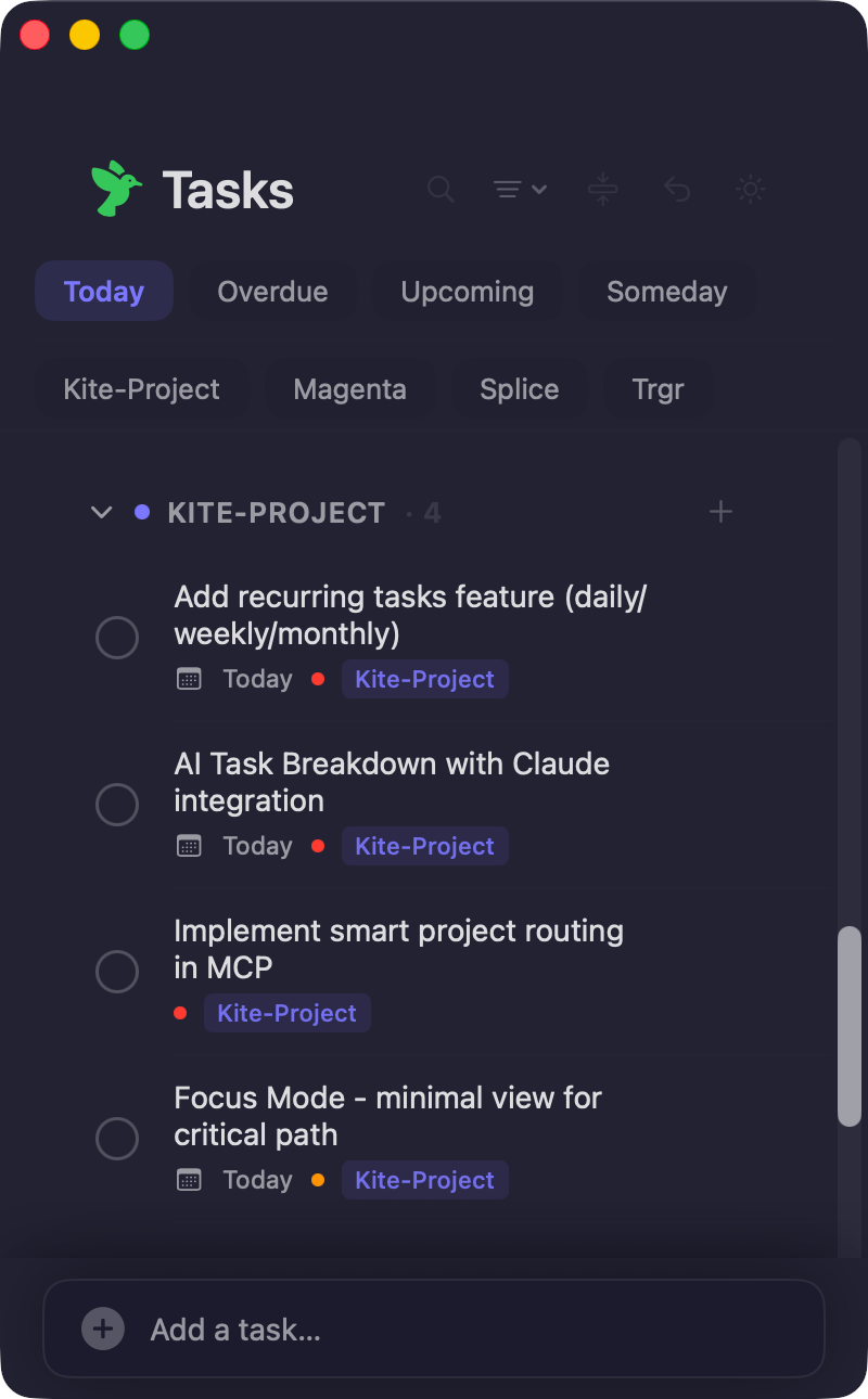 Kite + Claude Desktop MCP integration